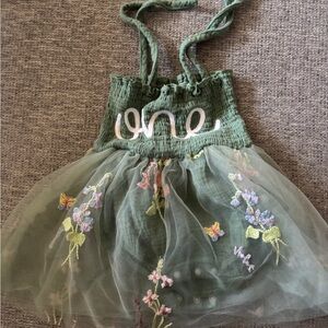 💥 4/$20 💥 Green First Birthday/Photoshoot Dress